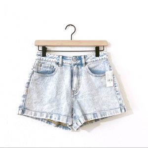 pacsun high waisted mom shorts